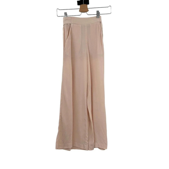 Aritzia Wilfred Faun Ankle Pants Pale Pink Size XXS - Picture 2 of 8